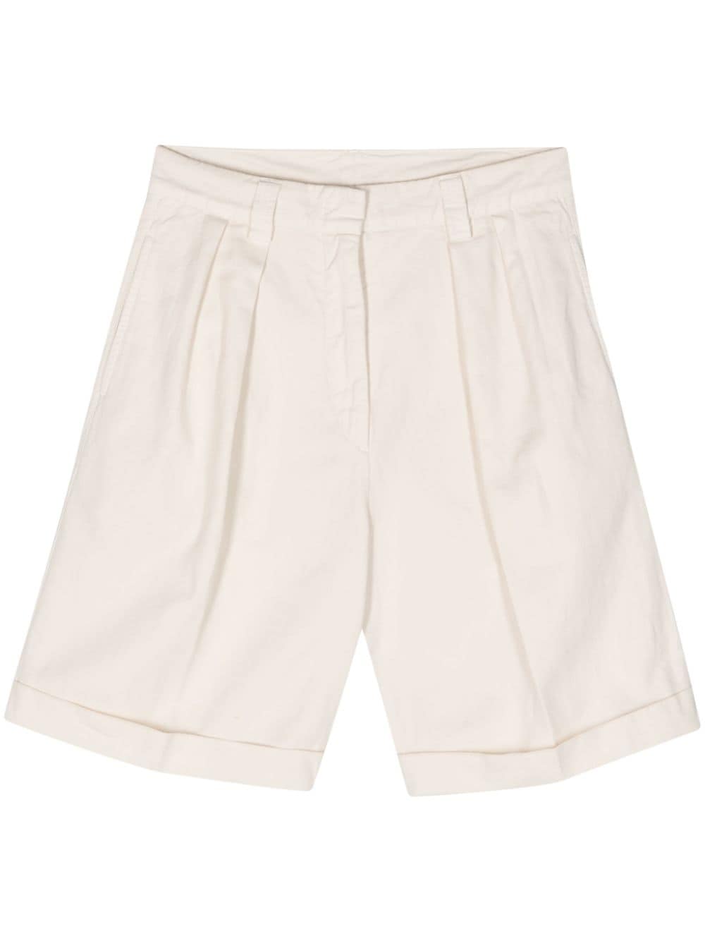 ASPESI pleated chino shorts - Neutrals von ASPESI
