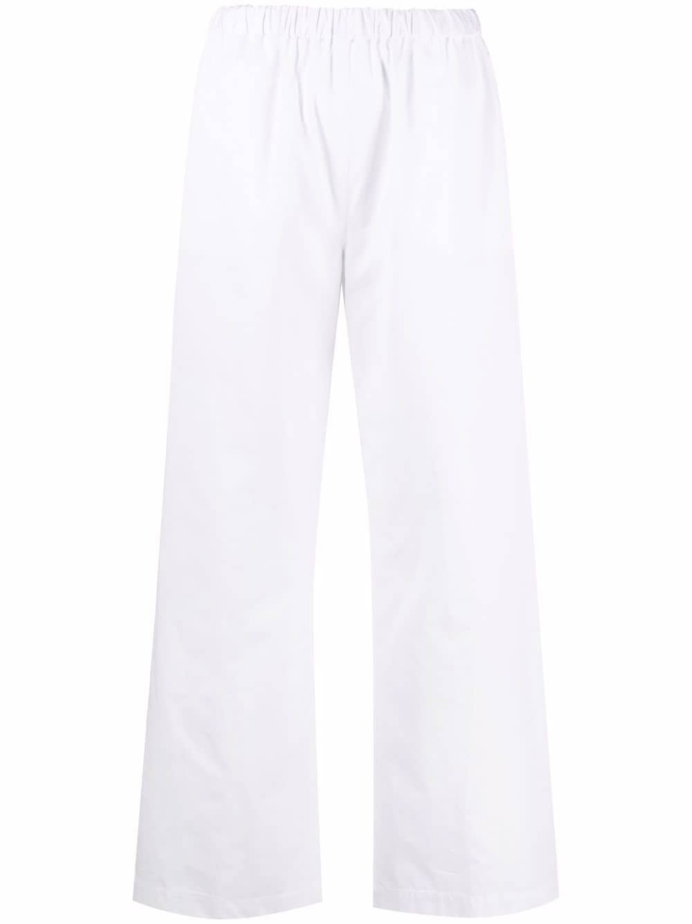 ASPESI poplin straight-leg trousers - White von ASPESI