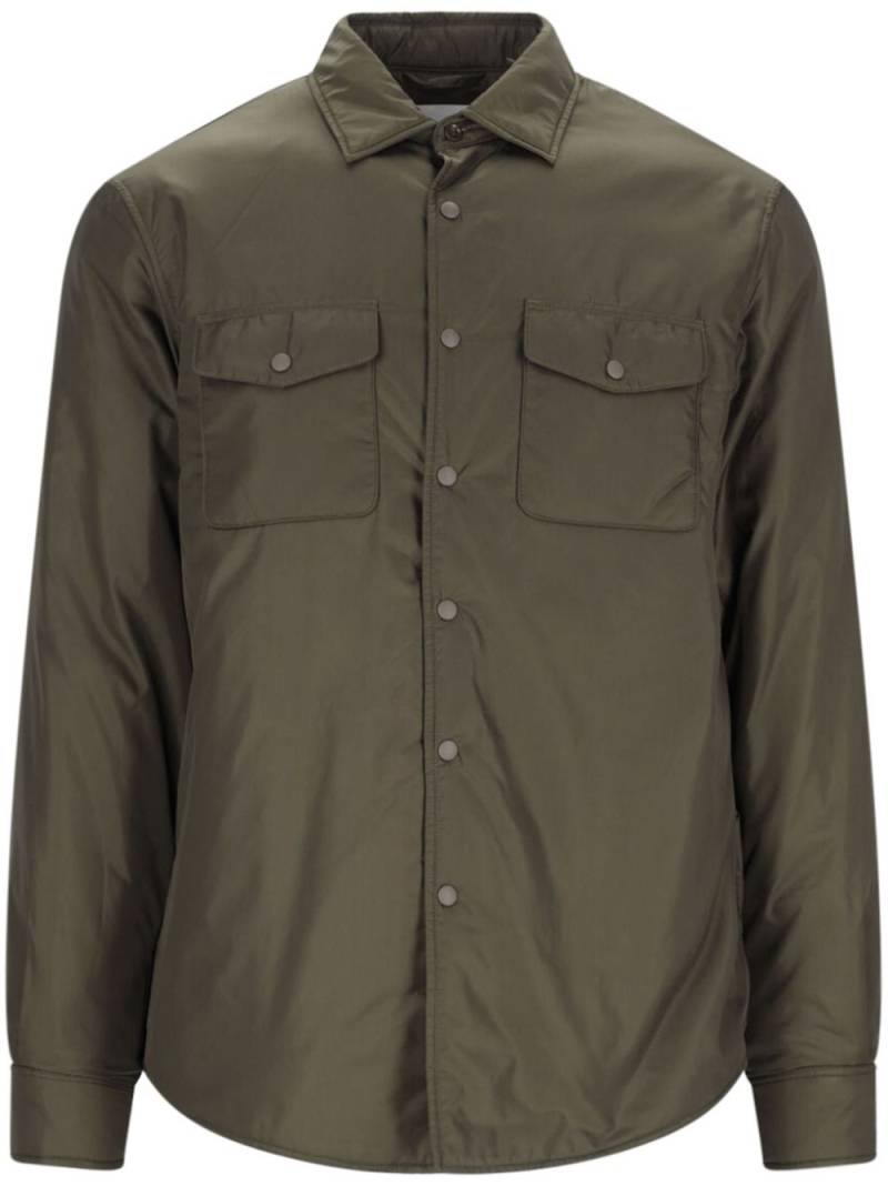 ASPESI press-stud fastening shirt - Green von ASPESI