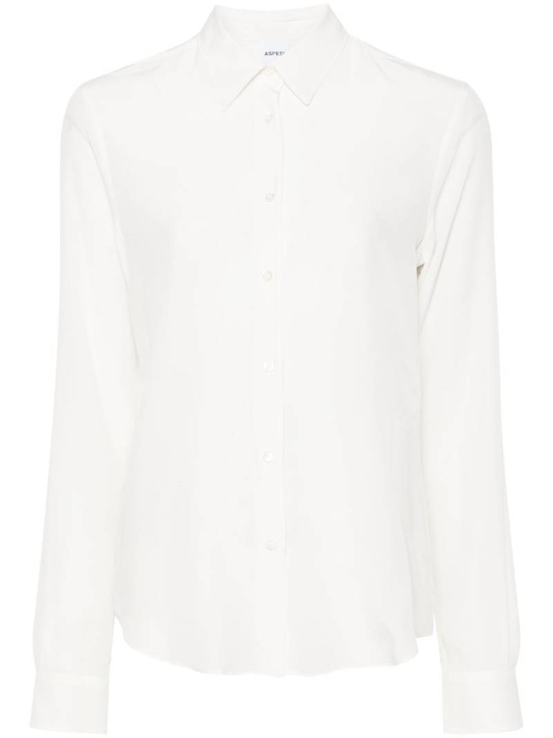 ASPESI silk shirt - White von ASPESI