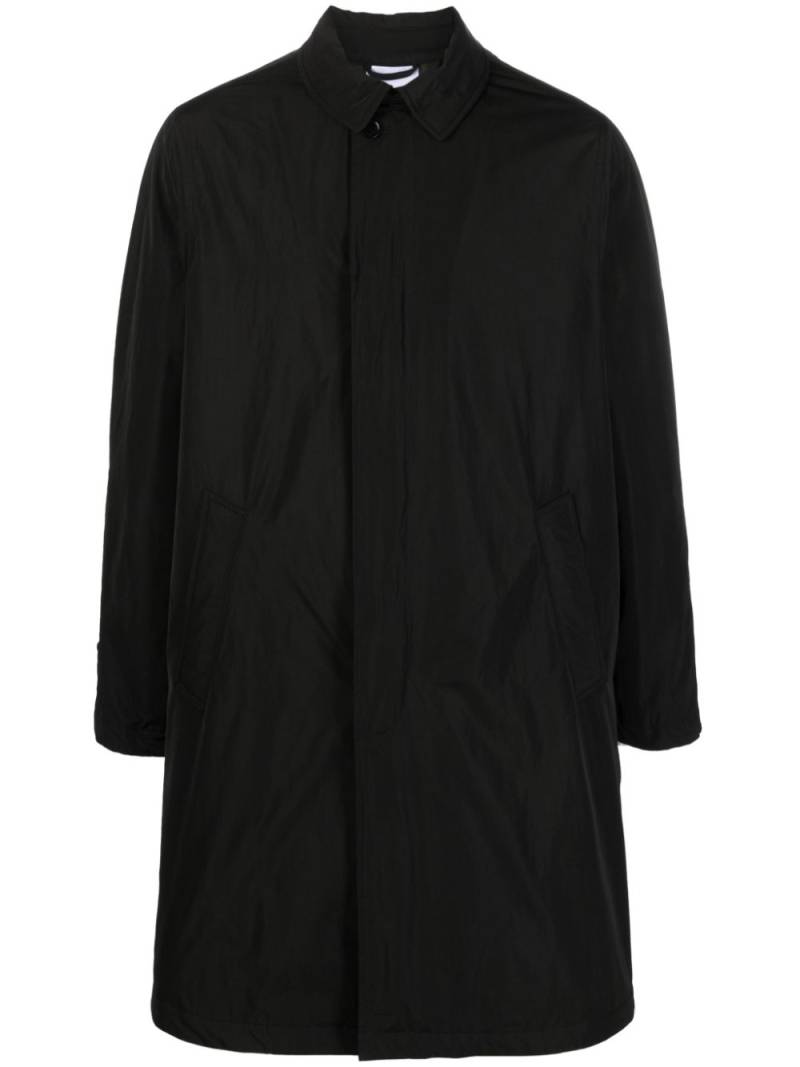 ASPESI single-breasted padded raincoat - Black von ASPESI