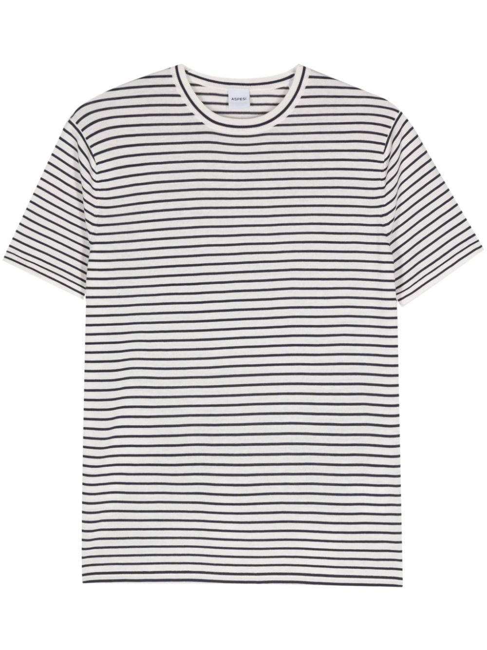 ASPESI striped knitted T-shirt - Blue von ASPESI