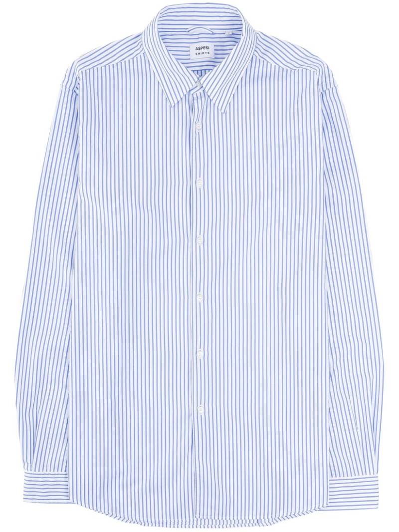 ASPESI striped shirt - Blue von ASPESI