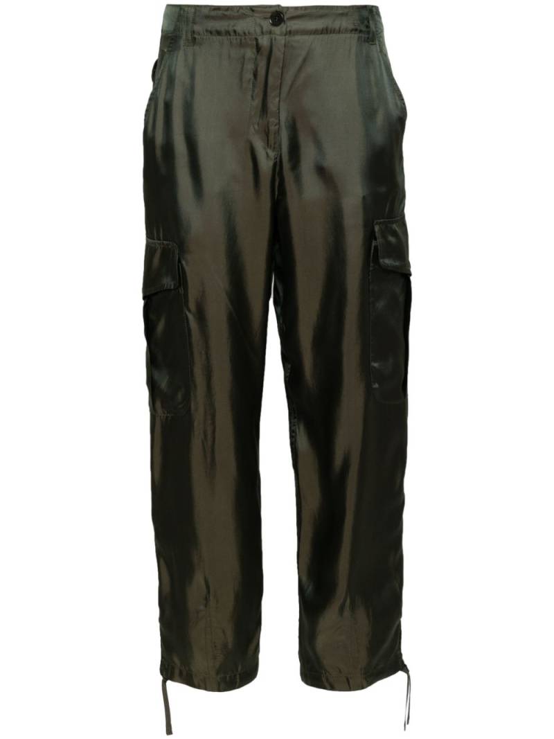 ASPESI tapered-leg cargo trousers - Green von ASPESI