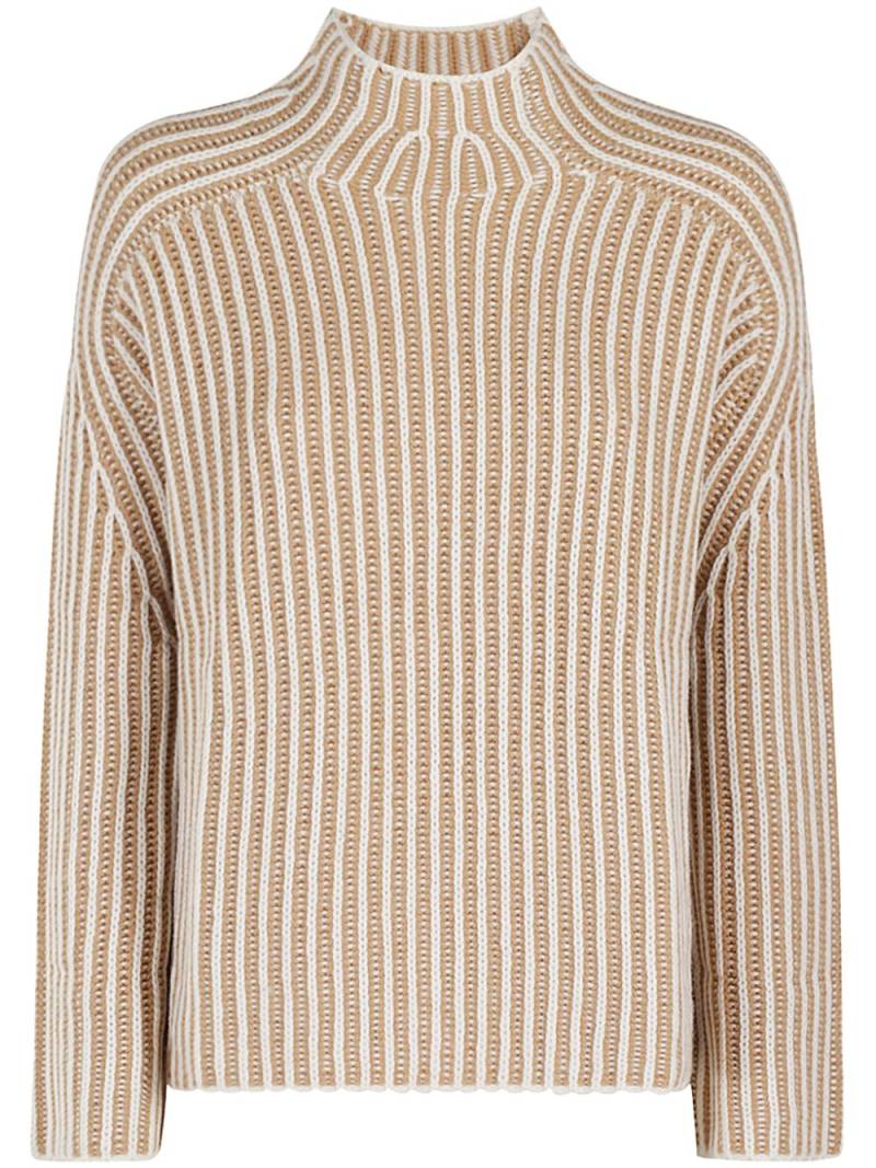 ASPESI wool crew-neck sweater - Neutrals von ASPESI