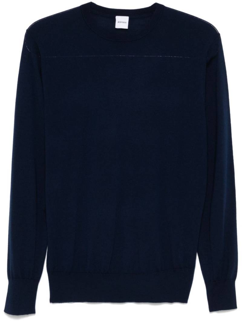 ASPESI wool sweater - Blue von ASPESI