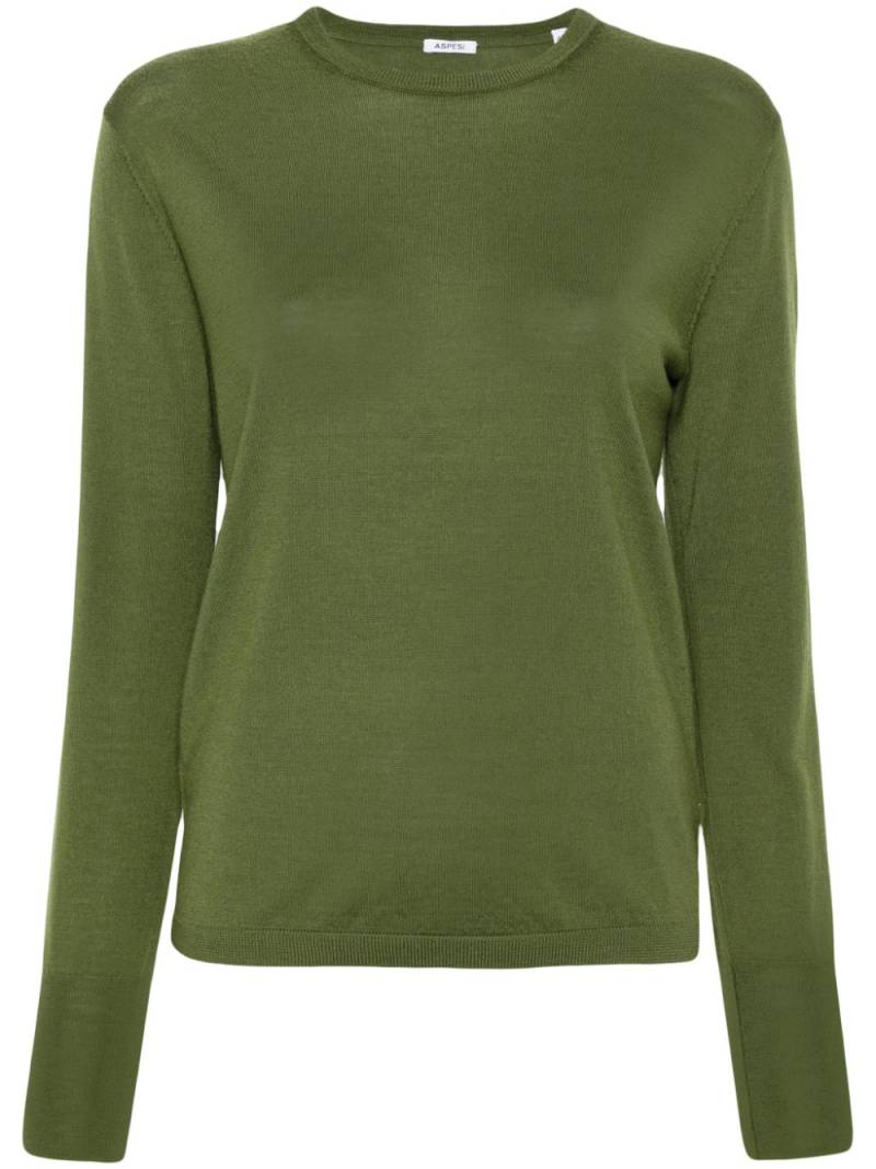 ASPESI wool sweater - Green von ASPESI