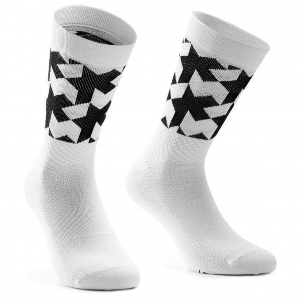 ASSOS - Monogram Socks Evo - Velosocken Gr 0 - 35-38 grau von ASSOS