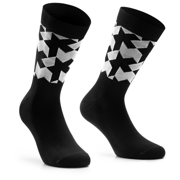 ASSOS - Monogram Socks Evo - Velosocken Gr 0 - 35-38 schwarz von ASSOS