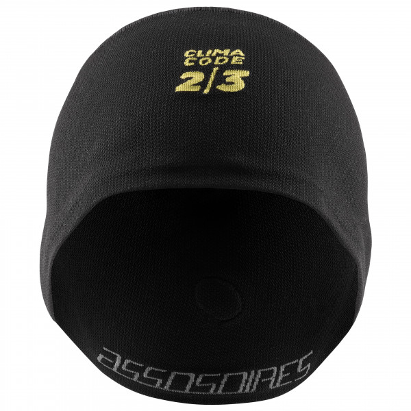 ASSOS - Spring Fall Cap - Velomütze Gr I - 51-58 cm;II - 59-63 cm schwarz von ASSOS