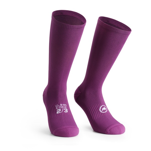 ASSOS - Spring Fall UniSea Socks - Velosocken Gr I - EU: 39-42;II - EU: 43-46 blau;braun von ASSOS