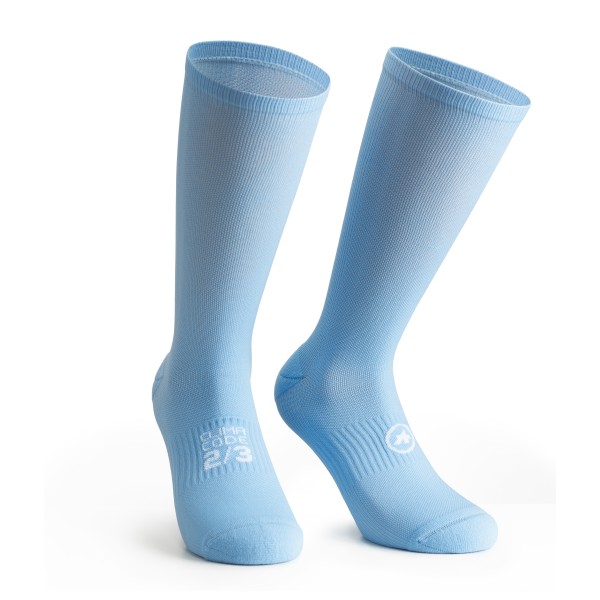 ASSOS - Spring Fall UniSea Socks - Velosocken Gr 0 - EU: 35-38 blau von ASSOS