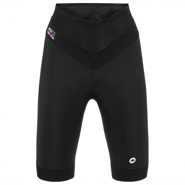 ASSOS - Women's Uma GT Half Shorts C2 Long - Velohose Gr L schwarz von ASSOS