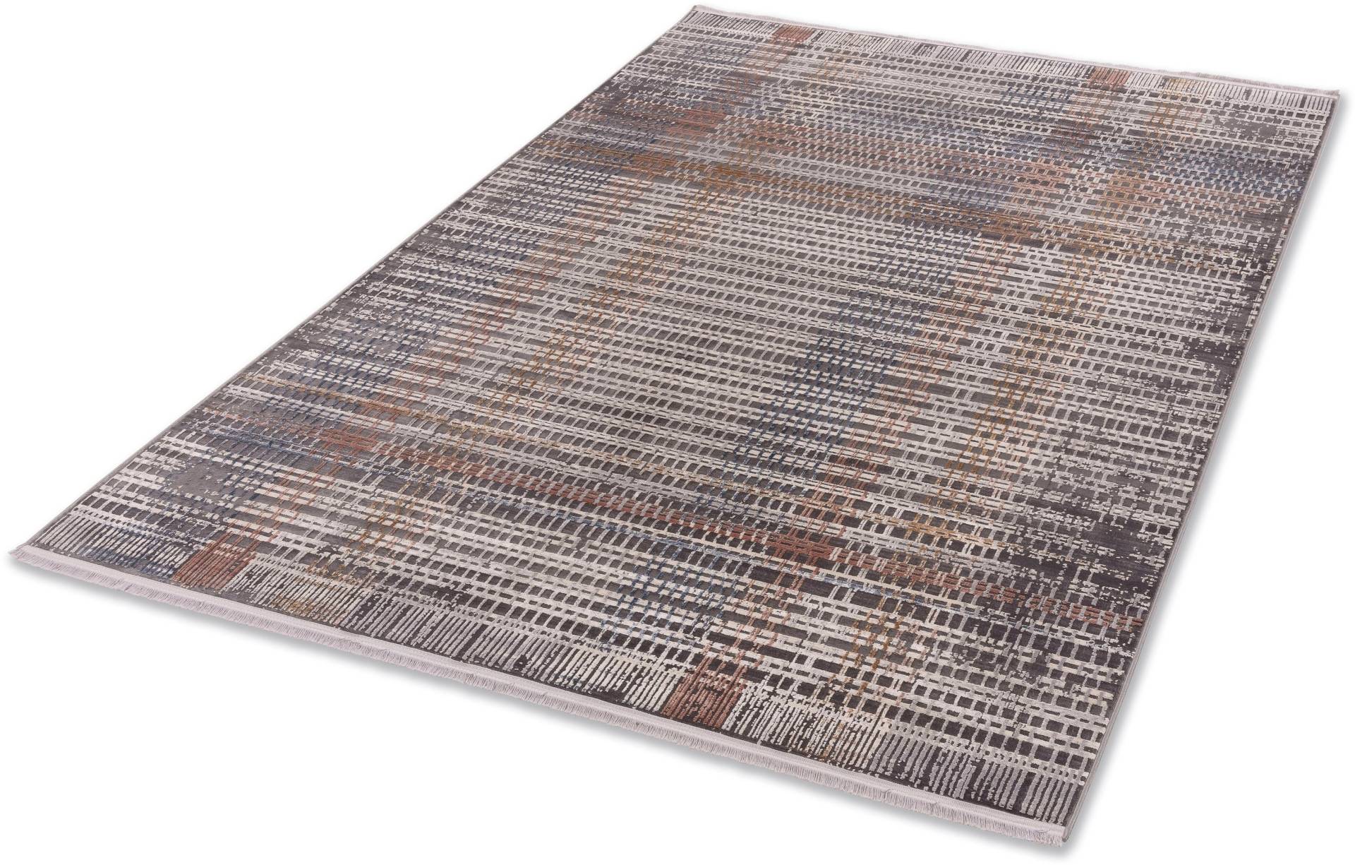 ASTRA Teppich »Mirano 234«, rechteckig, 7 mm Höhe, 3-D Effekt, Viskose, seidig schimmernd, Hoch Tief ASTRA Teppich »Mirano 234«, rechteckig, 7 mm Höhe, 3-D Effekt, Viskose, seidig schimmernd, Hoch Tief von ASTRA
