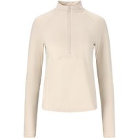 ATHLECIA Damen Fitness Zipshirt Midory creme | 34 von ATHLECIA