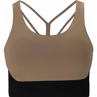 ATHLECIA Damen Sport-BH Lris Medium Support schwarz | L von ATHLECIA