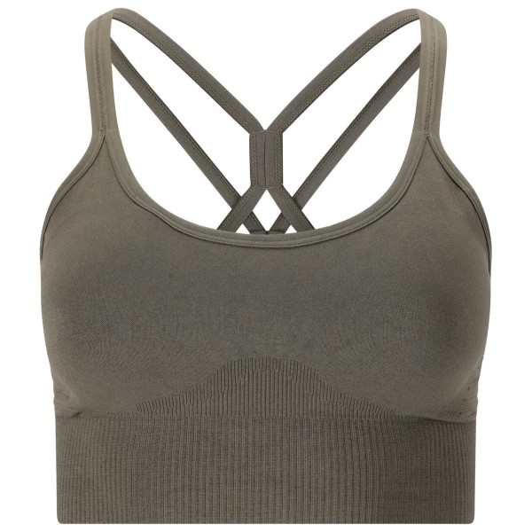 ATHLECIA - Women's Foan V2 Seamless Bra - Sport-BH Gr L/XL grau/braun von ATHLECIA