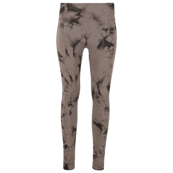 ATHLECIA - Women's Theresa Tie Dye Seamless Tights - Leggings Gr L/XL braun von ATHLECIA