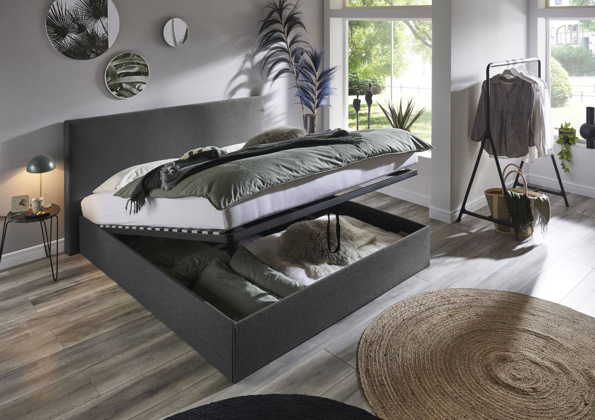 ATLANTIC home collection Bettgestell »Melody«, mit Bettkasten und Lattenrost von ATLANTIC home collection