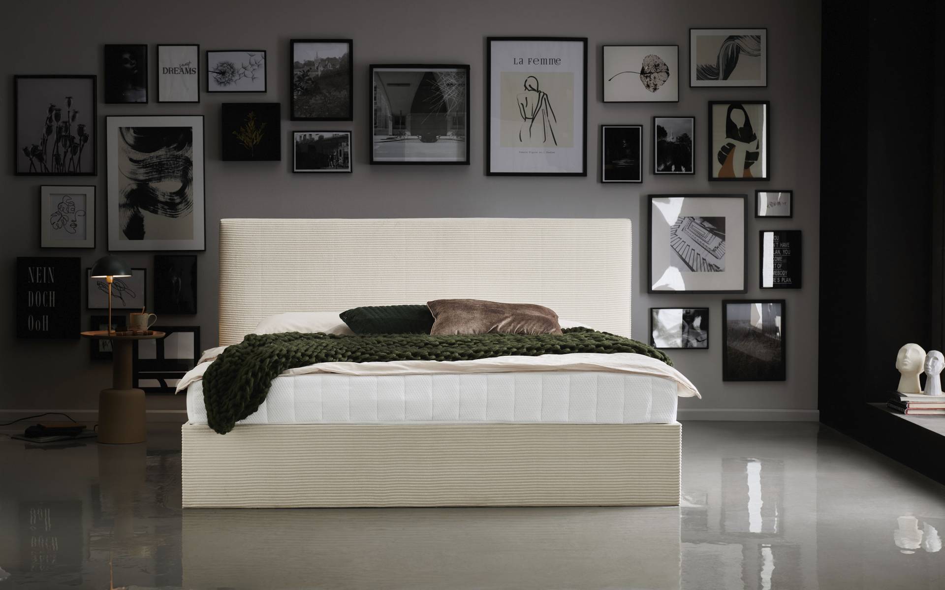 ATLANTIC home collection Bettgestell »Melody«, mit Bettkasten und Lattenrost von ATLANTIC home collection