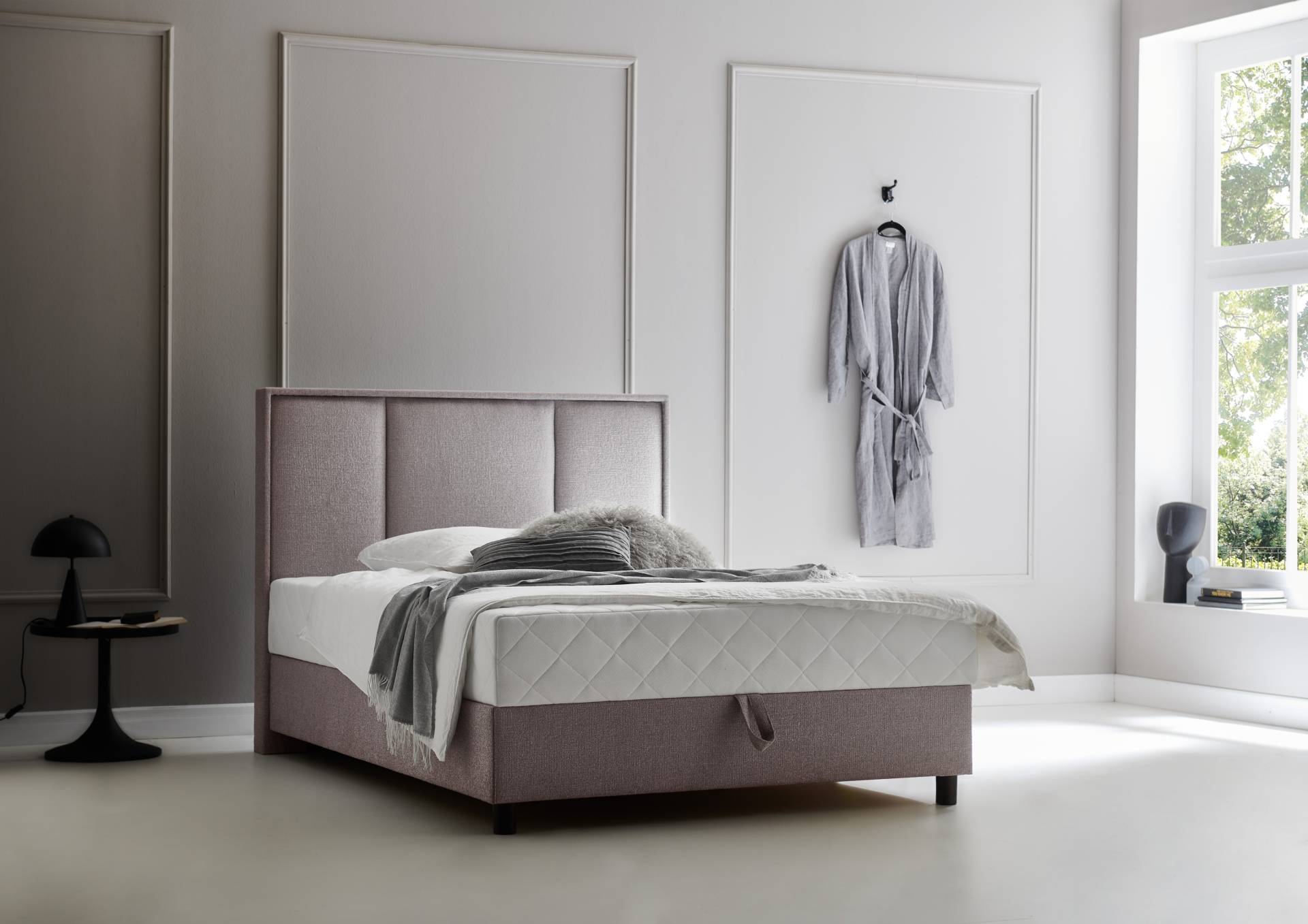 ATLANTIC home collection Boxbett »ARLA«, mit Taschen-Federkernmatratze und Bettkasten von ATLANTIC home collection