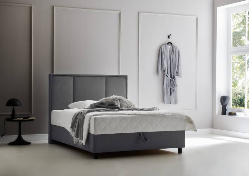 ATLANTIC home collection Boxbett »ARLA«, mit Taschen-Federkernmatratze und Bettkasten von ATLANTIC home collection