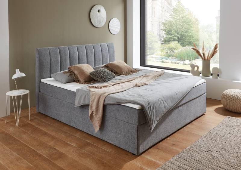 ATLANTIC home collection Boxbett Alva, wahlweise mit Matratze und Topper von ATLANTIC home collection