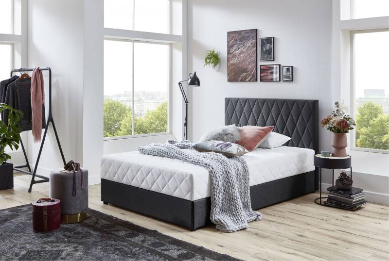 ATLANTIC home collection Boxbett Benita, mit Taschen-Federkernmatratze und Bettkasten von ATLANTIC home collection