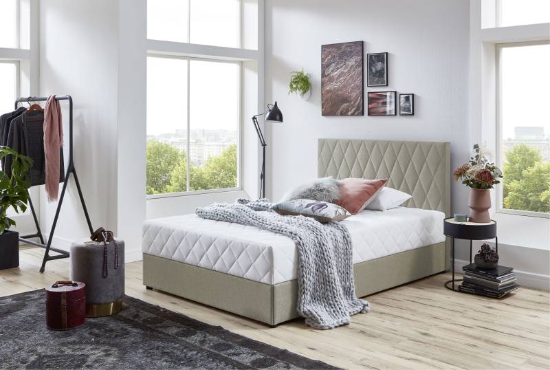 ATLANTIC home collection Boxbett Benita, mit Taschen-Federkernmatratze und Bettkasten von ATLANTIC home collection