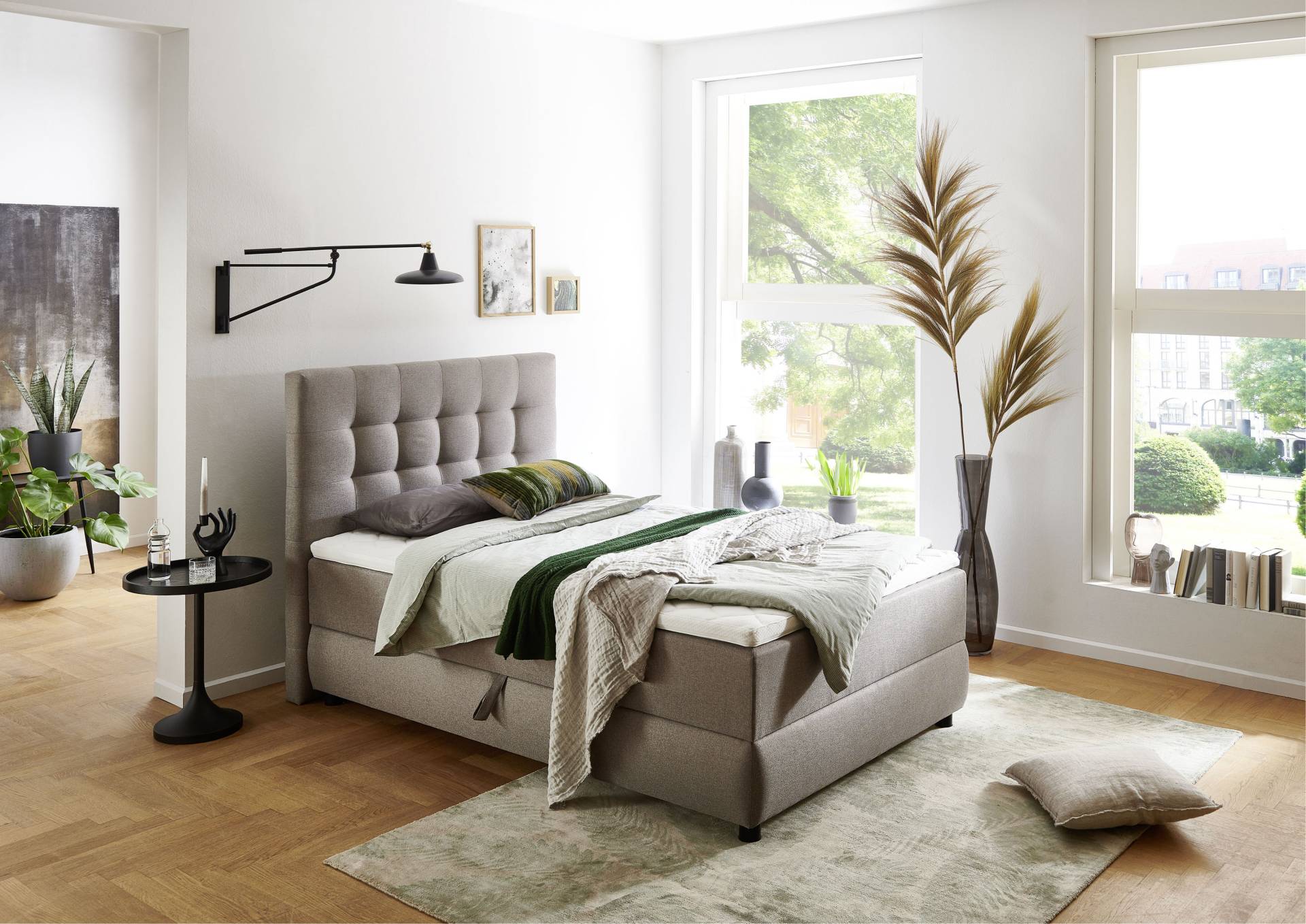 ATLANTIC home collection Boxbett »LILO«, inkl. Bettkasten und Topper von ATLANTIC home collection