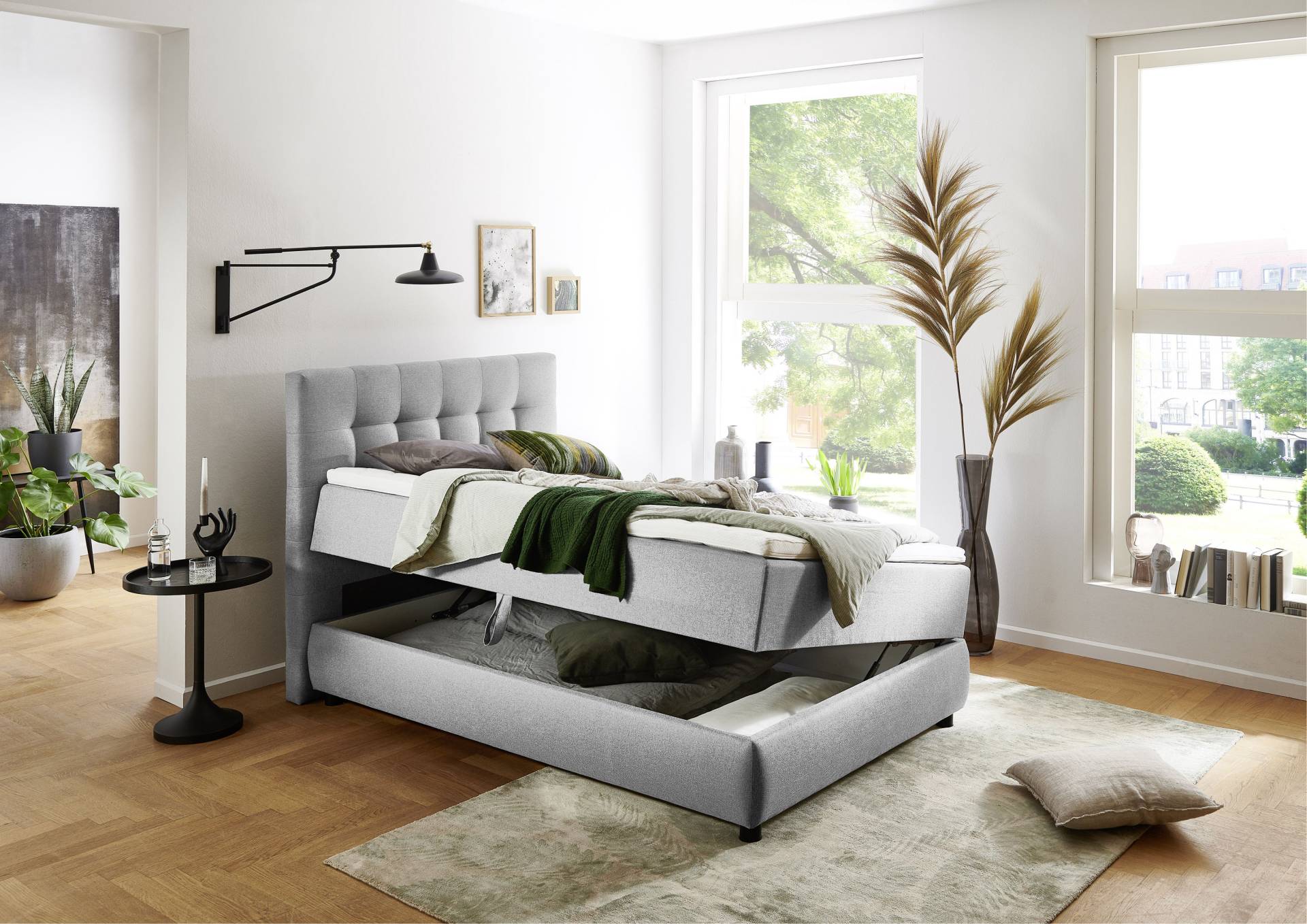 ATLANTIC home collection Boxbett »LILO«, inkl. Bettkasten und Topper von ATLANTIC home collection