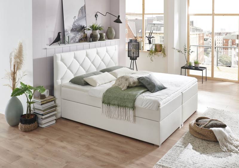 ATLANTIC home collection Boxbett »Meike«, mit XXL-Bettkasten und Topper von ATLANTIC home collection