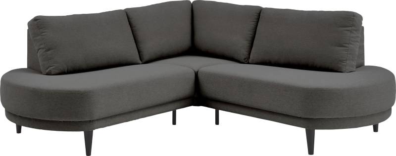 ATLANTIC home collection Ecksofa »Ronny L-Form«, wahlweise in beige, mit Wellenunterfederung von ATLANTIC home collection