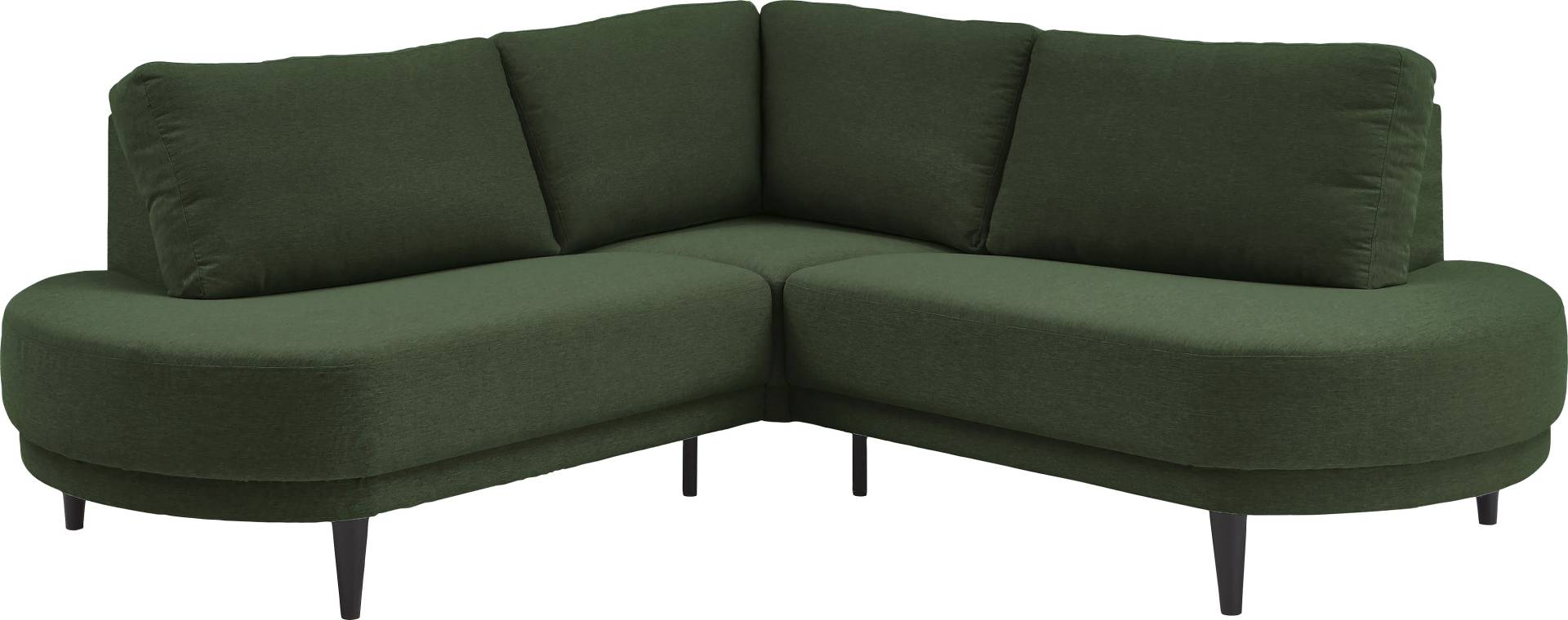 ATLANTIC home collection Ecksofa »Ronny L-Form«, wahlweise in beige, mit Wellenunterfederung von ATLANTIC home collection