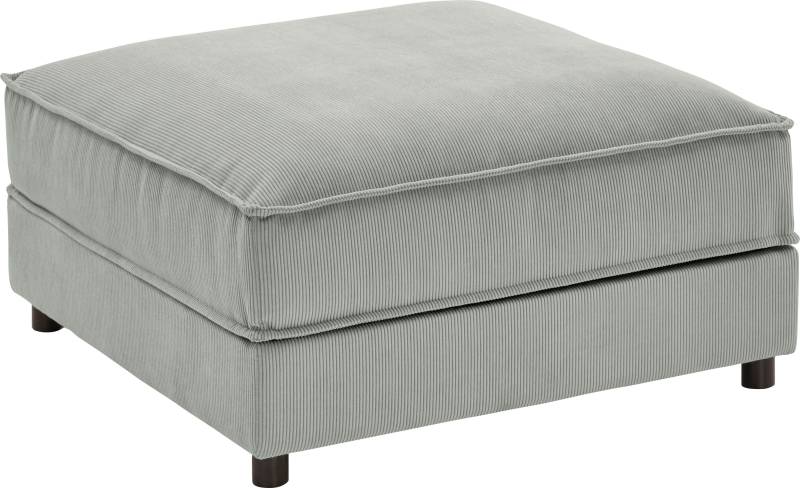 ATLANTIC home collection Hocker »Valan«, mit Cord-Bezug, frei stellbar von ATLANTIC home collection