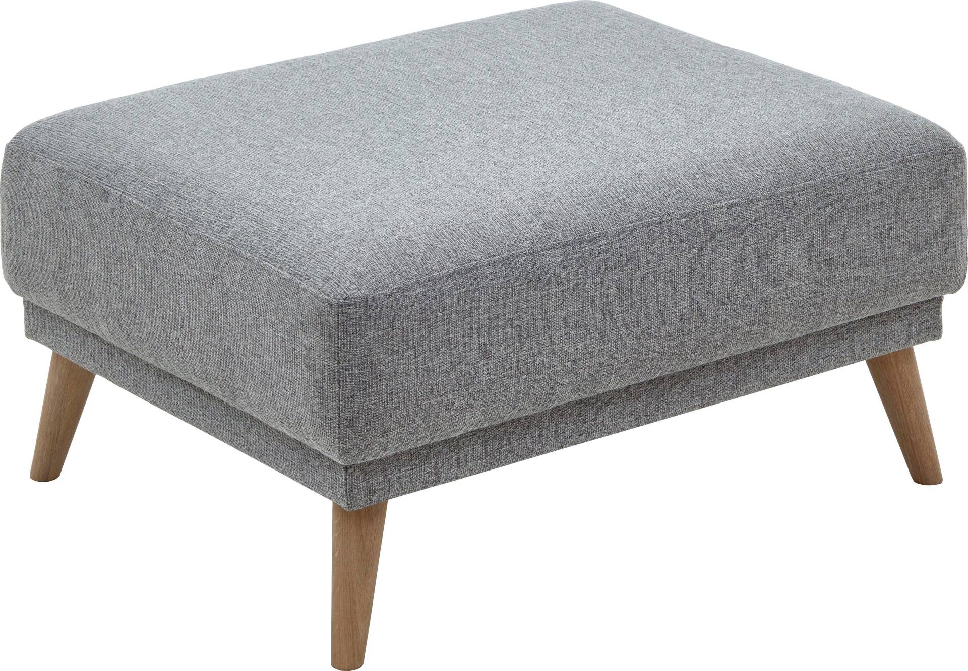 ATLANTIC home collection Hocker »Elvis«, Massivholzfüsse von ATLANTIC home collection