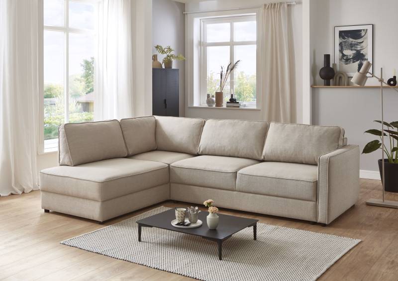 ATLANTIC home collection Schlafsofa »Chill«, Ecksofa mit Bettfunktion und Bettkasten von ATLANTIC home collection