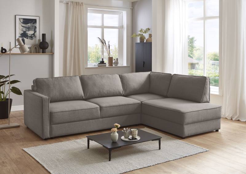 ATLANTIC home collection Schlafsofa »Chill«, Ecksofa mit Bettfunktion und Bettkasten von ATLANTIC home collection