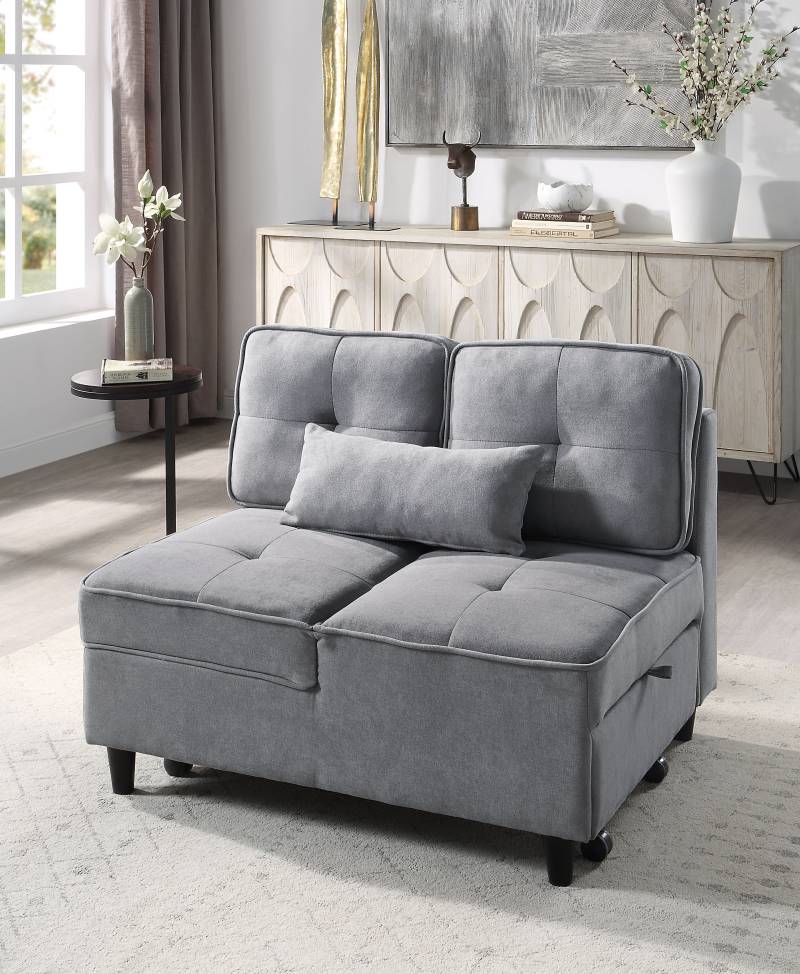 ATLANTIC home collection Schlafsofa »Freddy«, wandelbar zum Loungesessel, Relaxliege und Gästebett, inkl. Kissen von ATLANTIC home collection