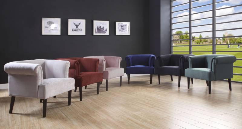 ATLANTIC home collection Sessel »Charlie«, Loungesessel mit Wellenunterfederung von ATLANTIC home collection