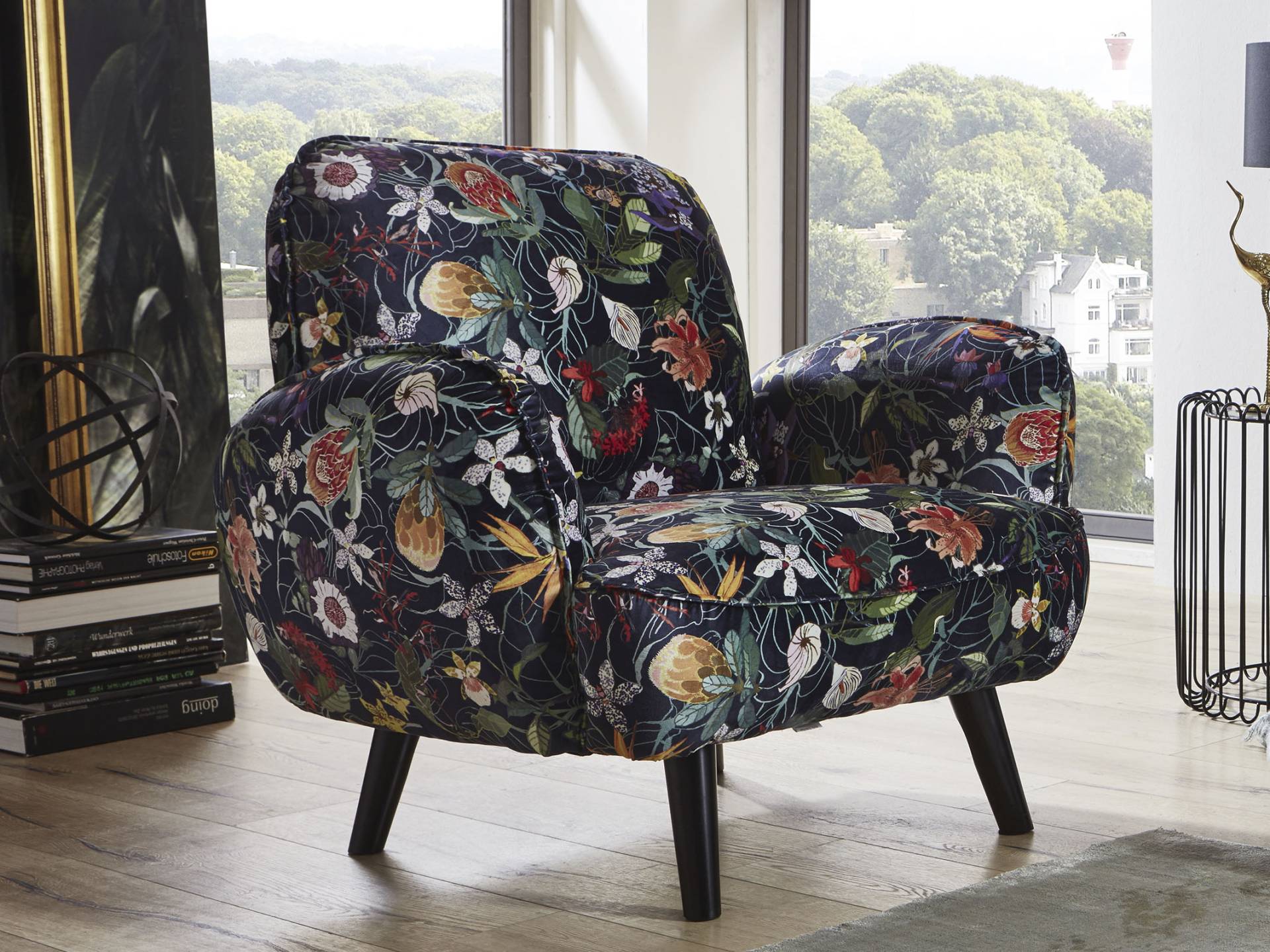 ATLANTIC home collection Sessel »Ben«, mit Wellenunterfederung, Massivholzfüsse, frei im Raum stellbar ATLANTIC home collection Sessel »Ben«, mit Wellenunterfederung, Massivholzfüsse, frei im Raum stellbar von ATLANTIC home collection