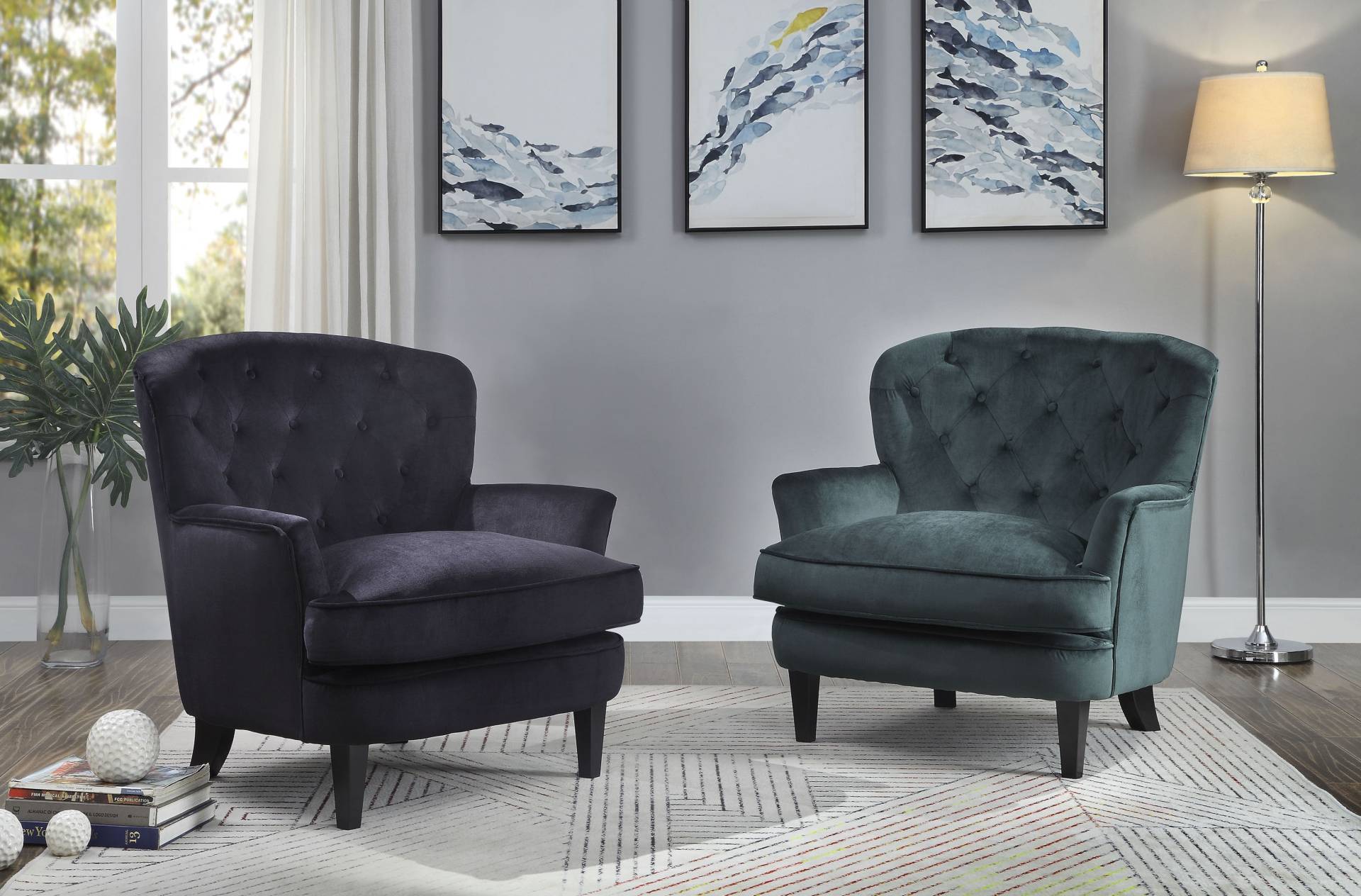 ATLANTIC home collection Sessel »Leo«, mit Taschenfederkern von ATLANTIC home collection