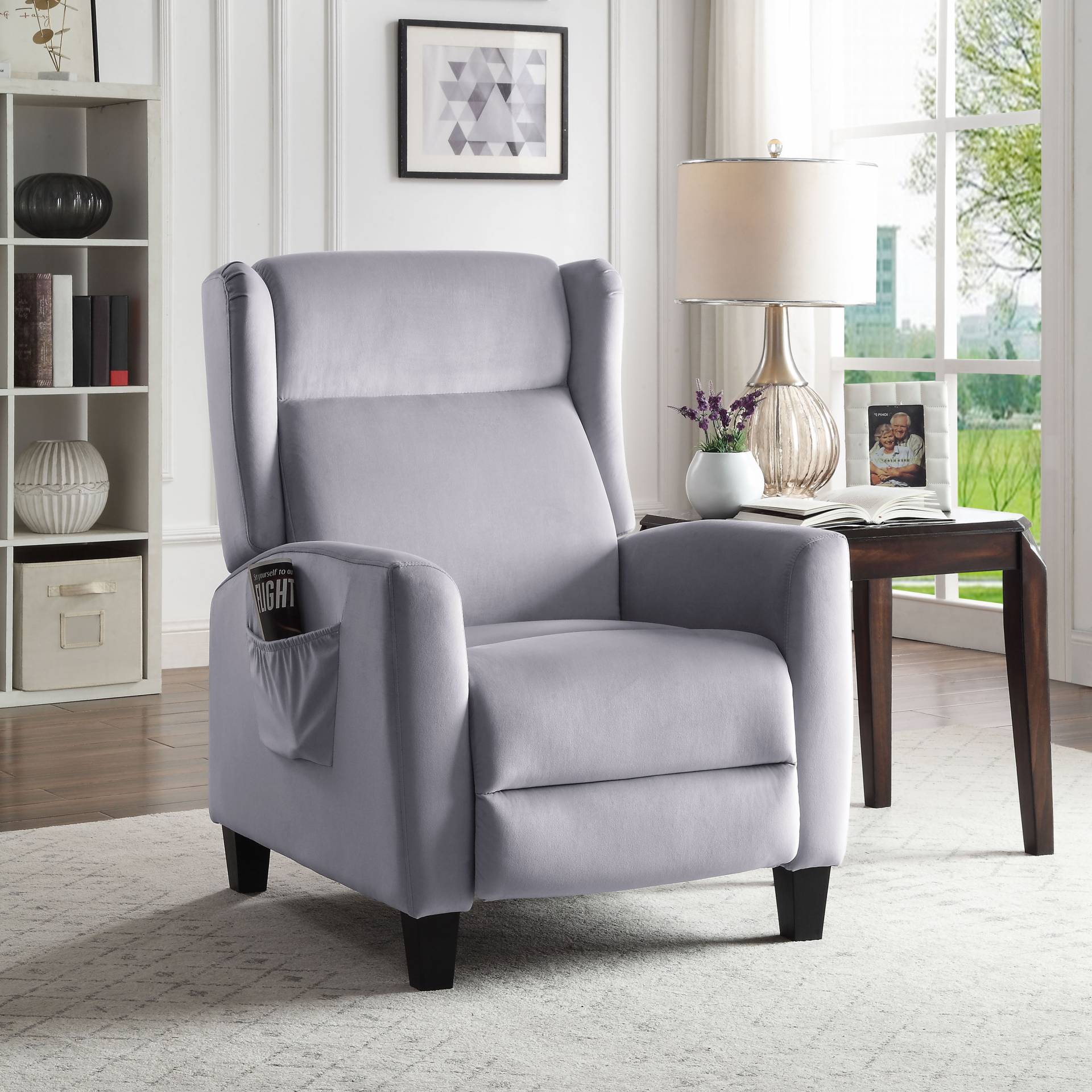 ATLANTIC home collection TV-Sessel »Timo«, klassischer Ohrensessel mit Relaxfunktion und praktischer Seitentasche ATLANTIC home collection TV-Sessel »Timo«, klassischer Ohrensessel mit Relaxfunktion und praktischer Seitentasche von ATLANTIC home collection