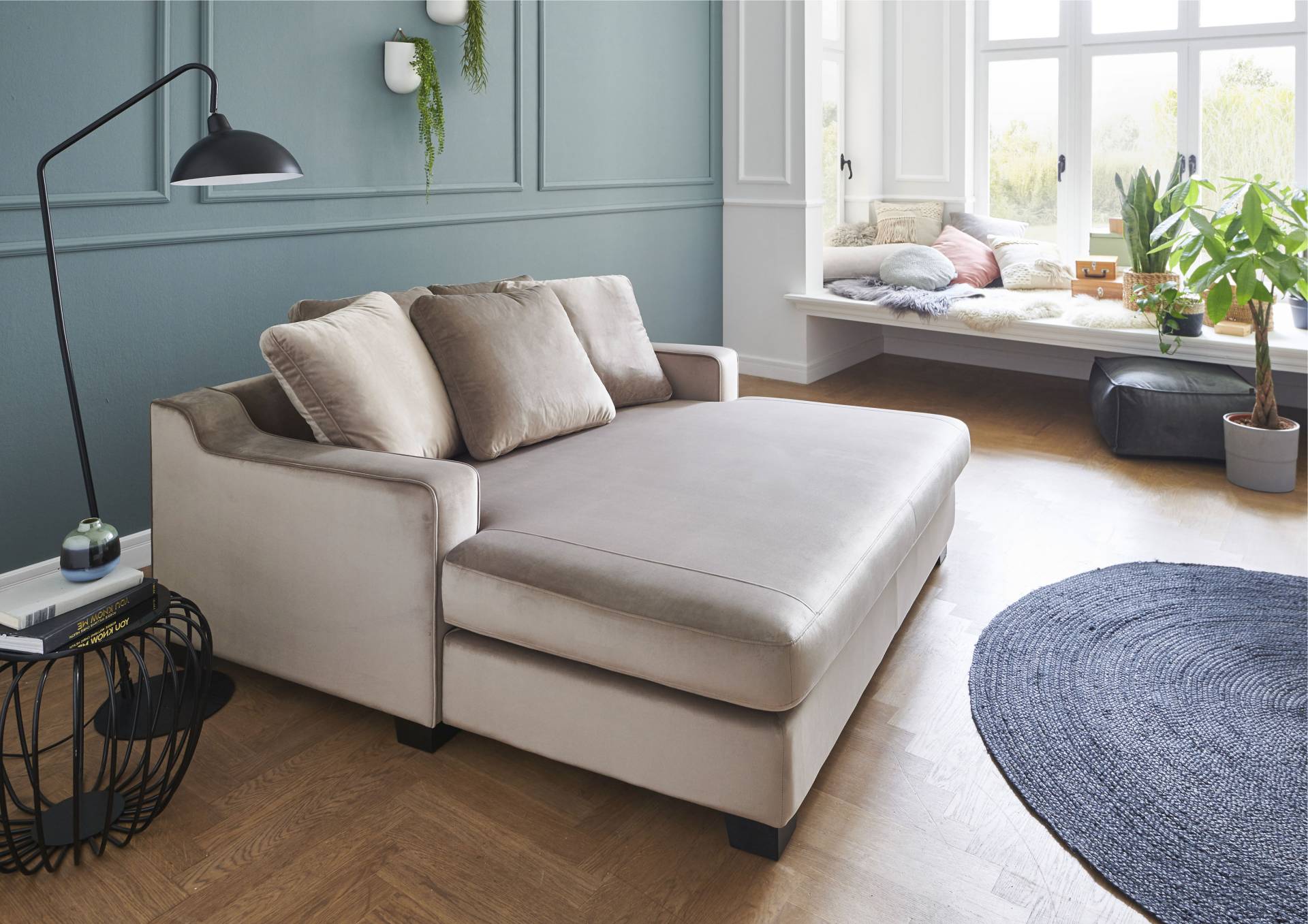 ATLANTIC home collection XXL-Sessel »Nobel«, Megasessel, Loveseat, inkl. 5 Rückenkissen, frei im Raum stellbar ATLANTIC home collection XXL-Sessel »Nobel«, Megasessel, Loveseat, inkl. 5 Rückenkissen, frei im Raum stellbar von ATLANTIC home collection