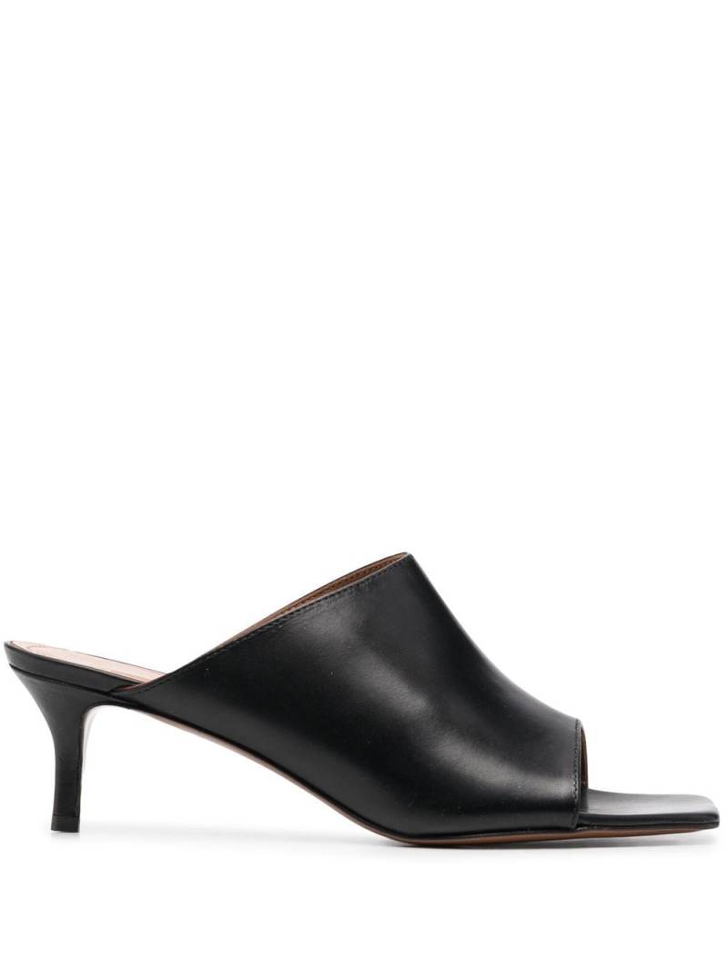 ATP Atelier 55mm leather mules - Black von ATP Atelier