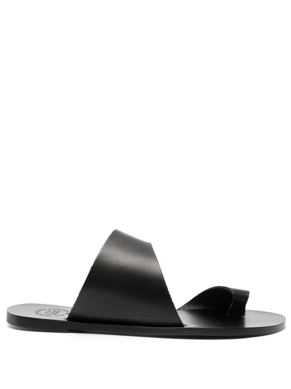 ATP Atelier Centola leather sandals - Black von ATP Atelier