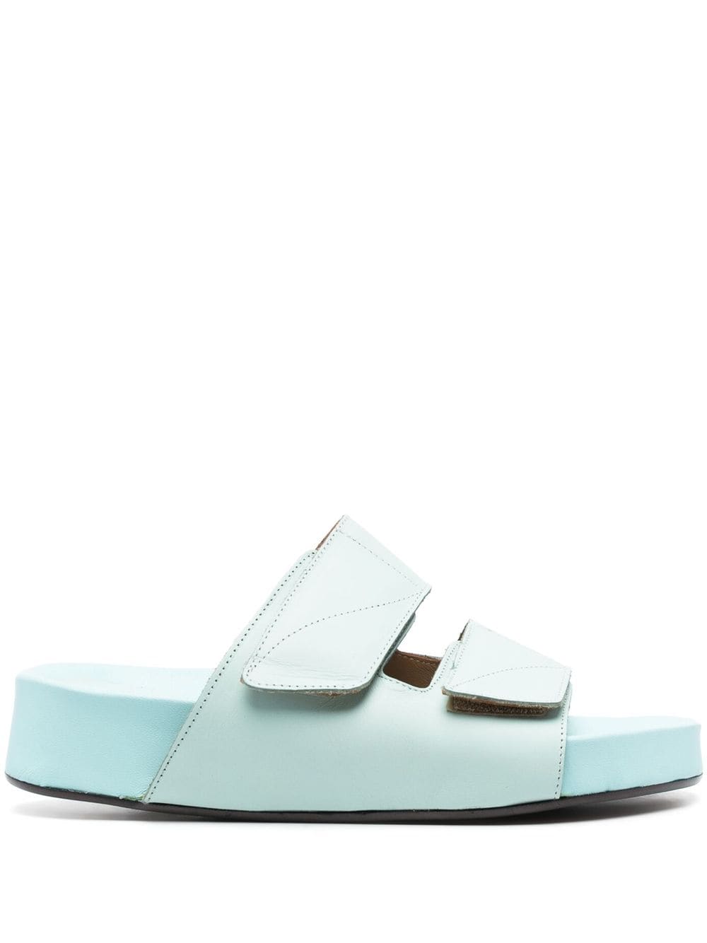 ATP Atelier double-strap slides - Blue von ATP Atelier