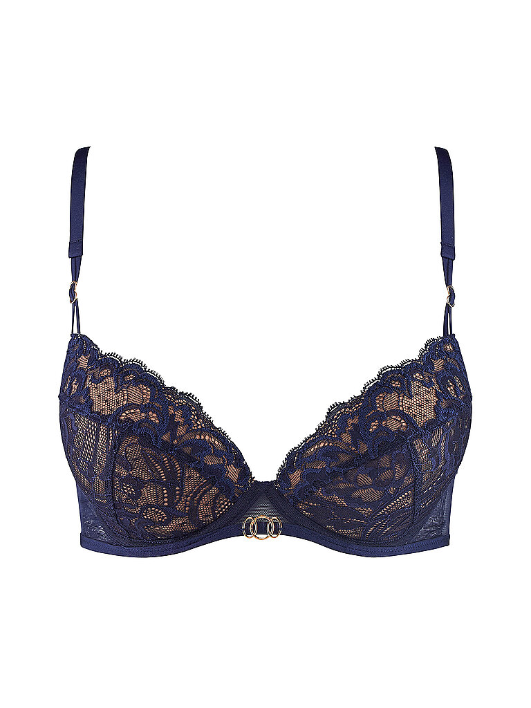 AUBADE BH Push Up FEELING MYSELF astral blue dunkelblau | 75A von AUBADE