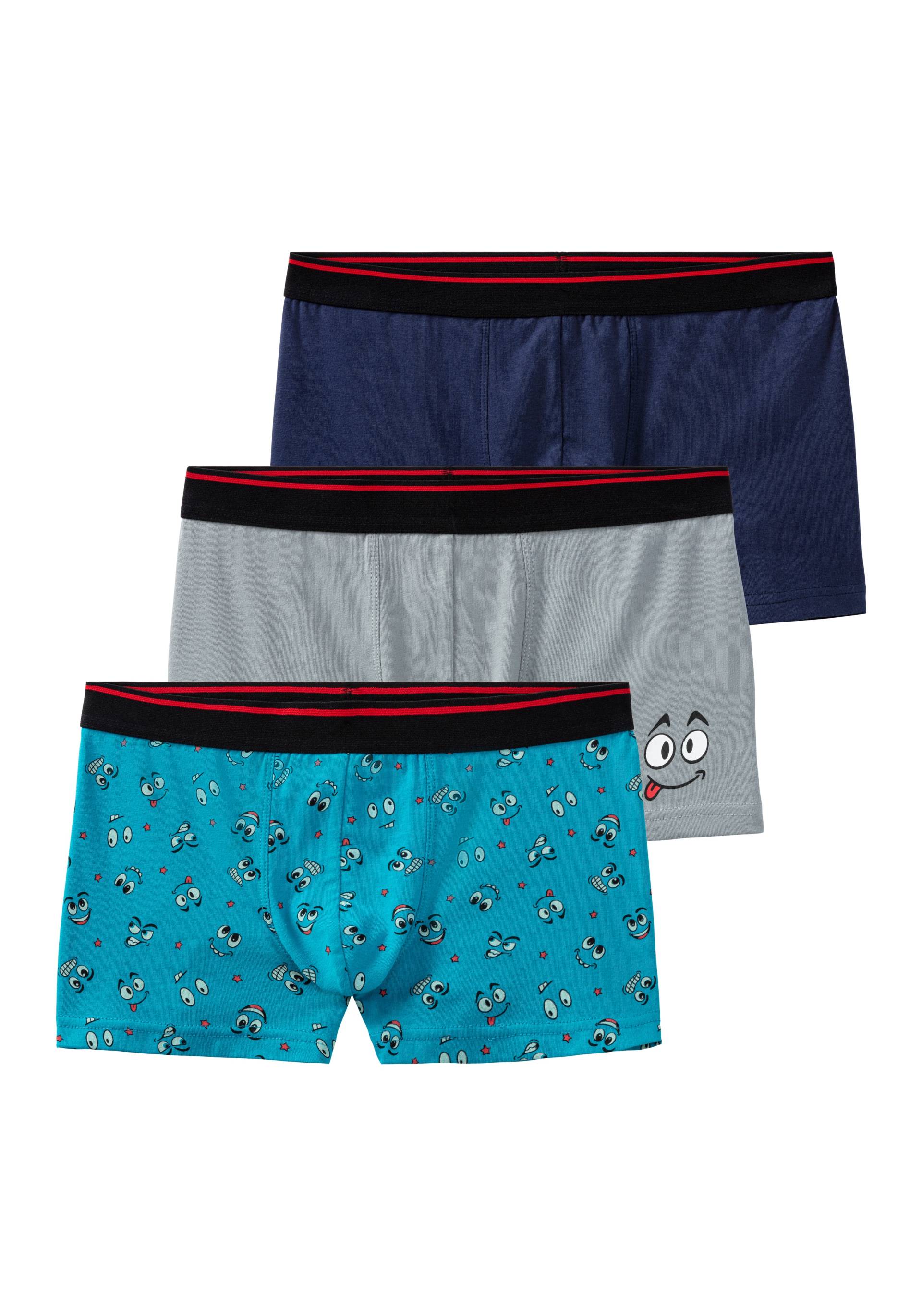 AUTHENTIC LE JOGGER Boxer »Boxershorts für Jungen«, (Packung, 3 St.), mit witzigen Print von AUTHENTIC LE JOGGER