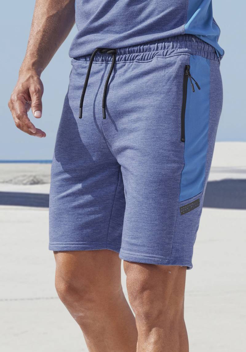 AUTHENTIC LE JOGGER Shorts, mit Mesheinsätzen und seitlichen Reissverschlusstaschen von AUTHENTIC LE JOGGER